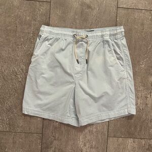 American Eagle Flex Light Blue Drawstring Shorts Size Small EUC